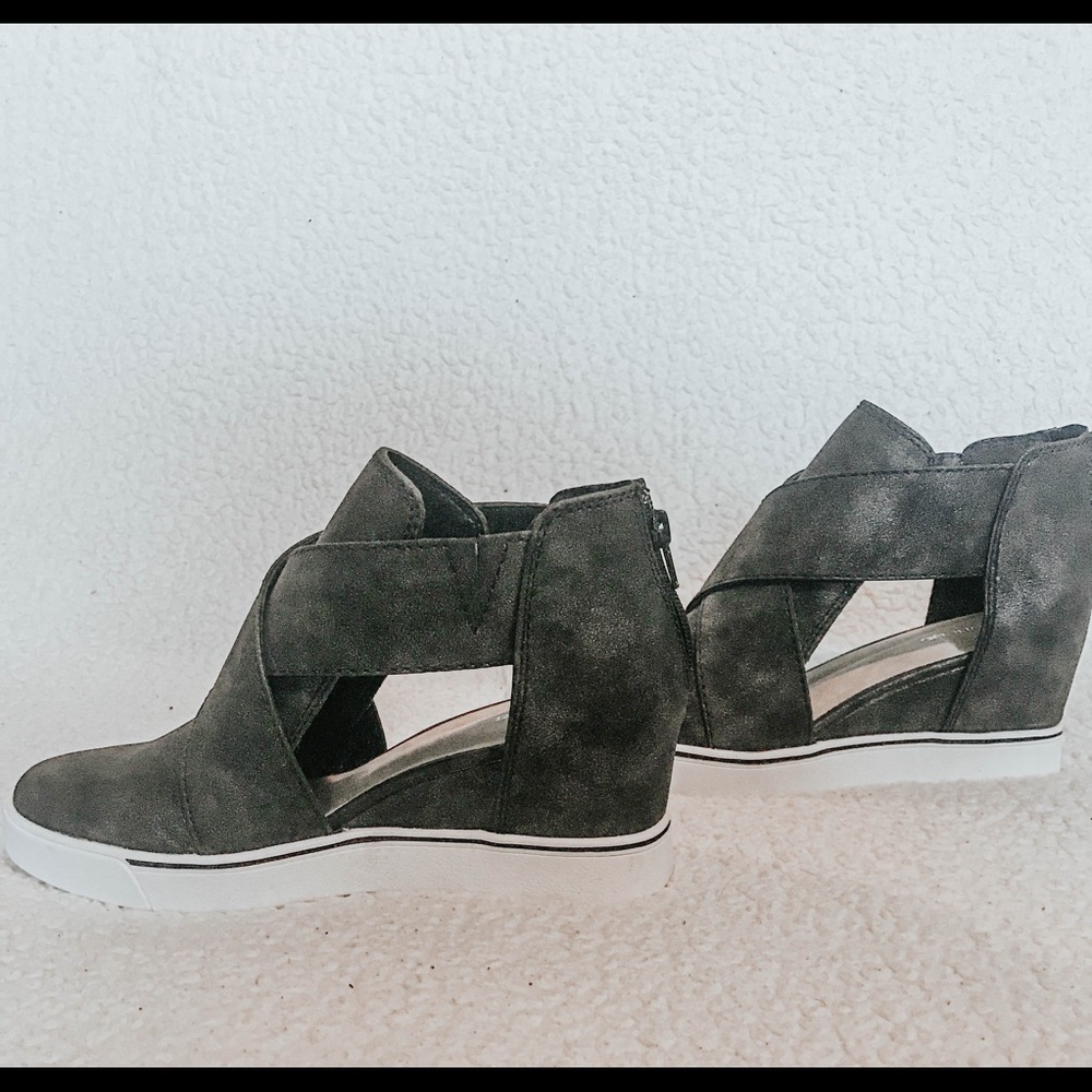 Brand new Maurices wedged sneakers